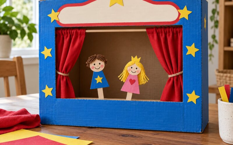 How to Build a Puppet Theater from a Cardboard Box (2026)