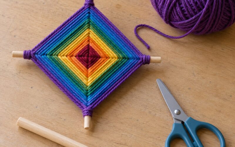 How to Make a God’s Eye Yarn Craft for Kids: Easy Guide 2026