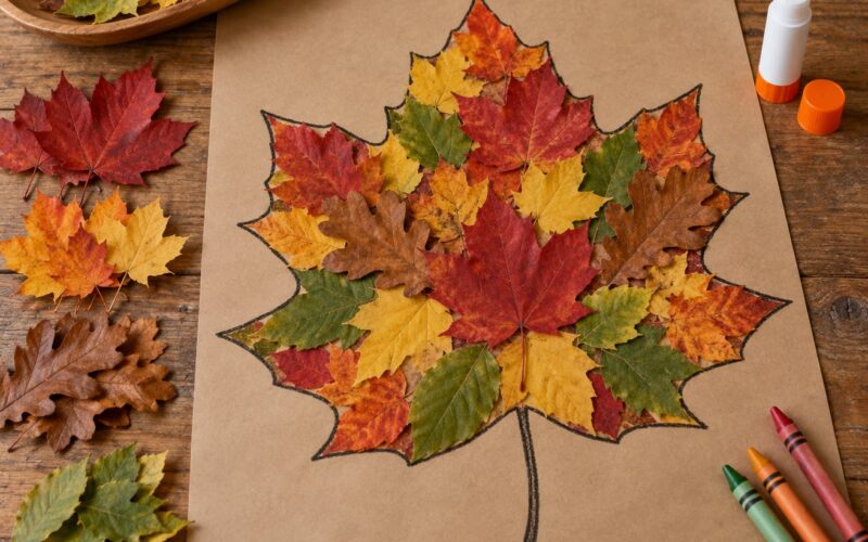 How to Make a Leaf Collage With Kids: Easy Fall Project 2026
