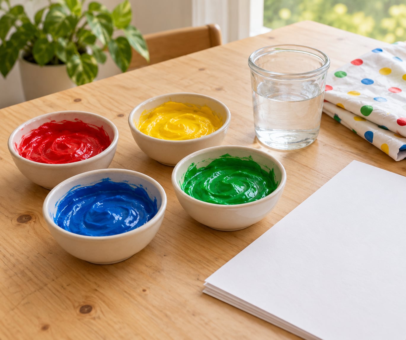 how to make homemade finger paint for toddlers