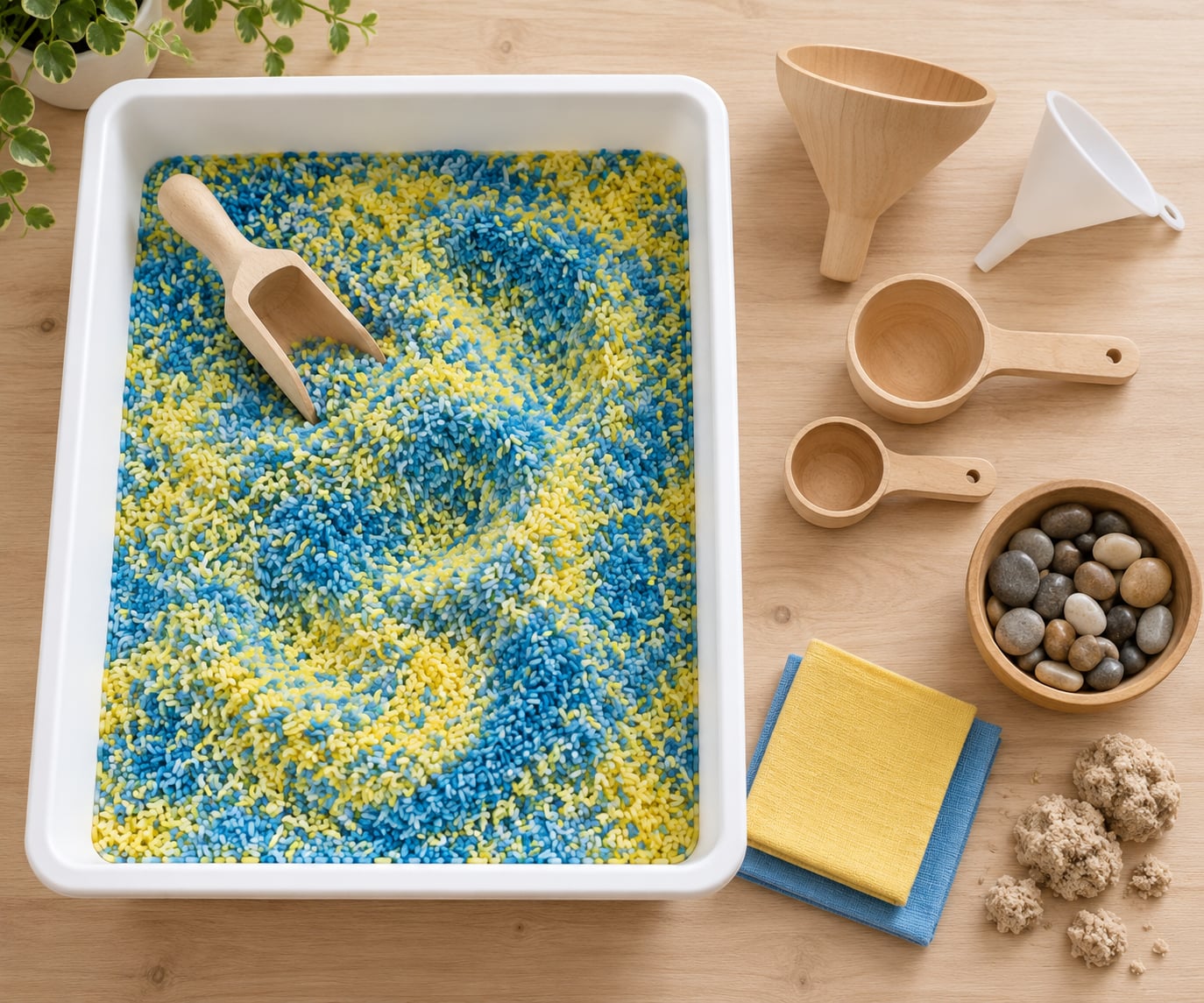 sensory bin filler ideas for kids