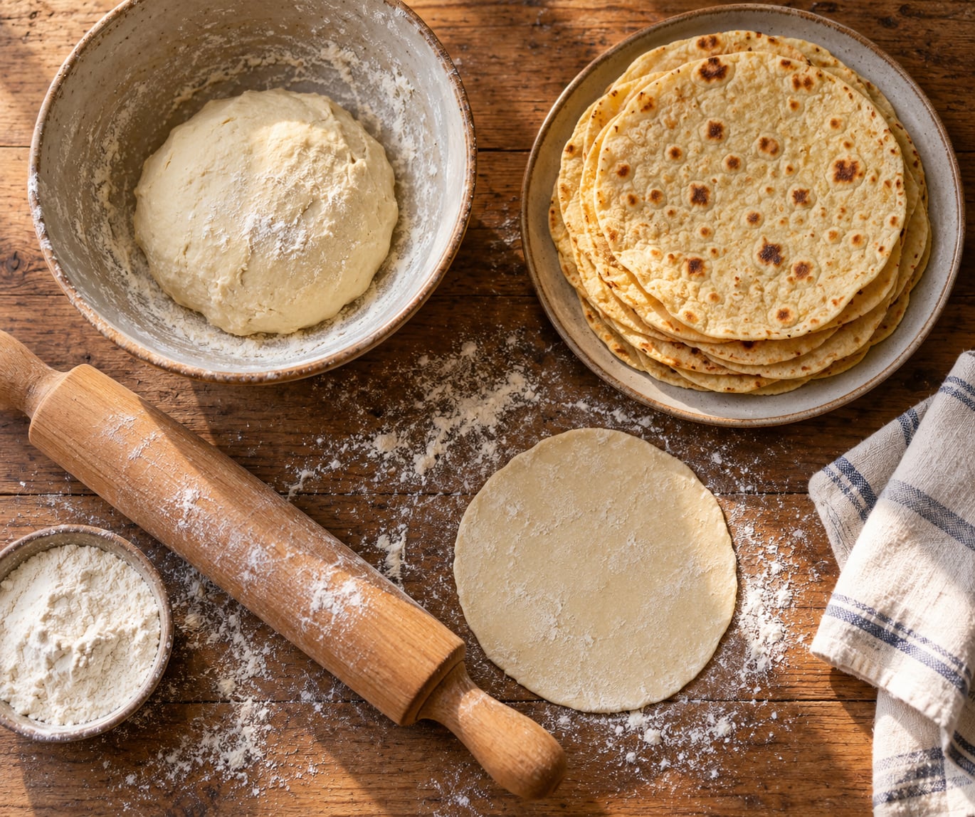 how to make tortillas from scratch with kids