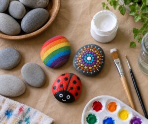 rock painting ideas for kids