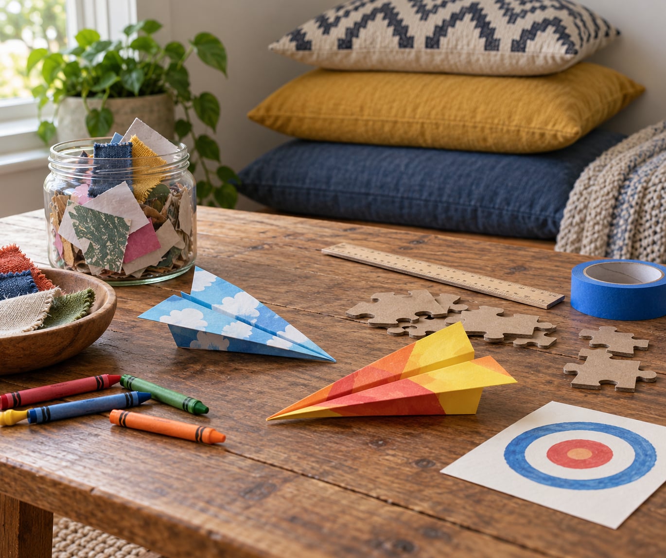 screen free activities for kids at home