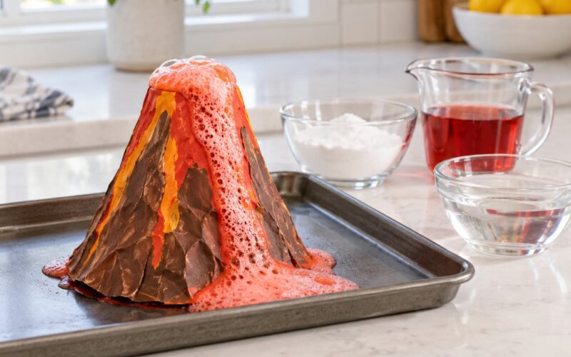 How to Make a Volcano with Baking Soda: Easy Steps 2026