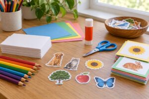 how to make flashcards for preschoolers