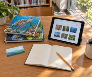 how to use the library for homeschooling