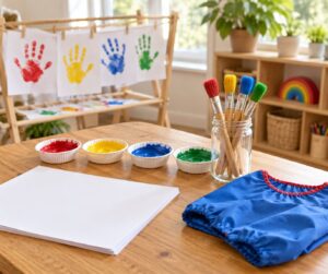 how to choose paint for toddler art projects
