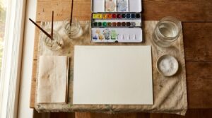 how to teach kids watercolor techniques