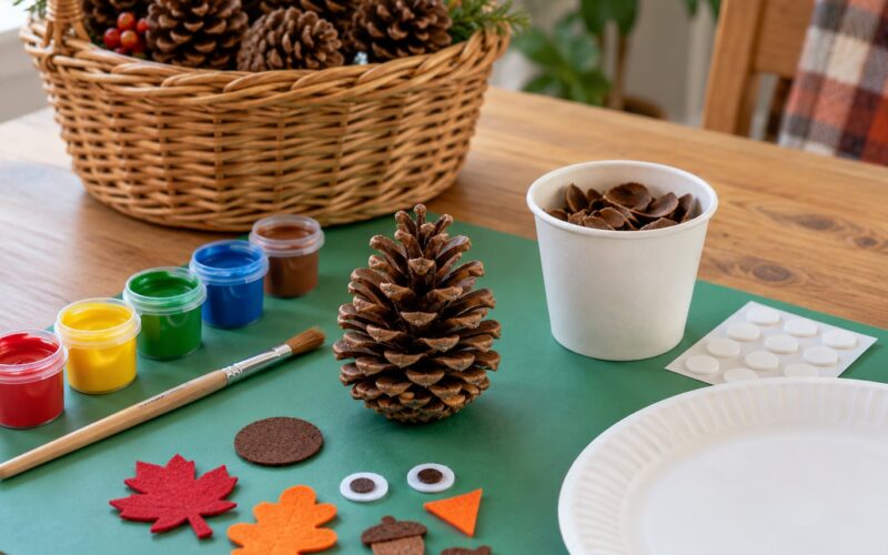 10 Best Pinecone Crafts for Kids to Make Together (October 2026)