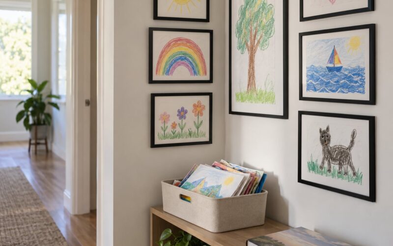 What to Do With All Your Kids Artwork: 10 Simple Ideas (2026)