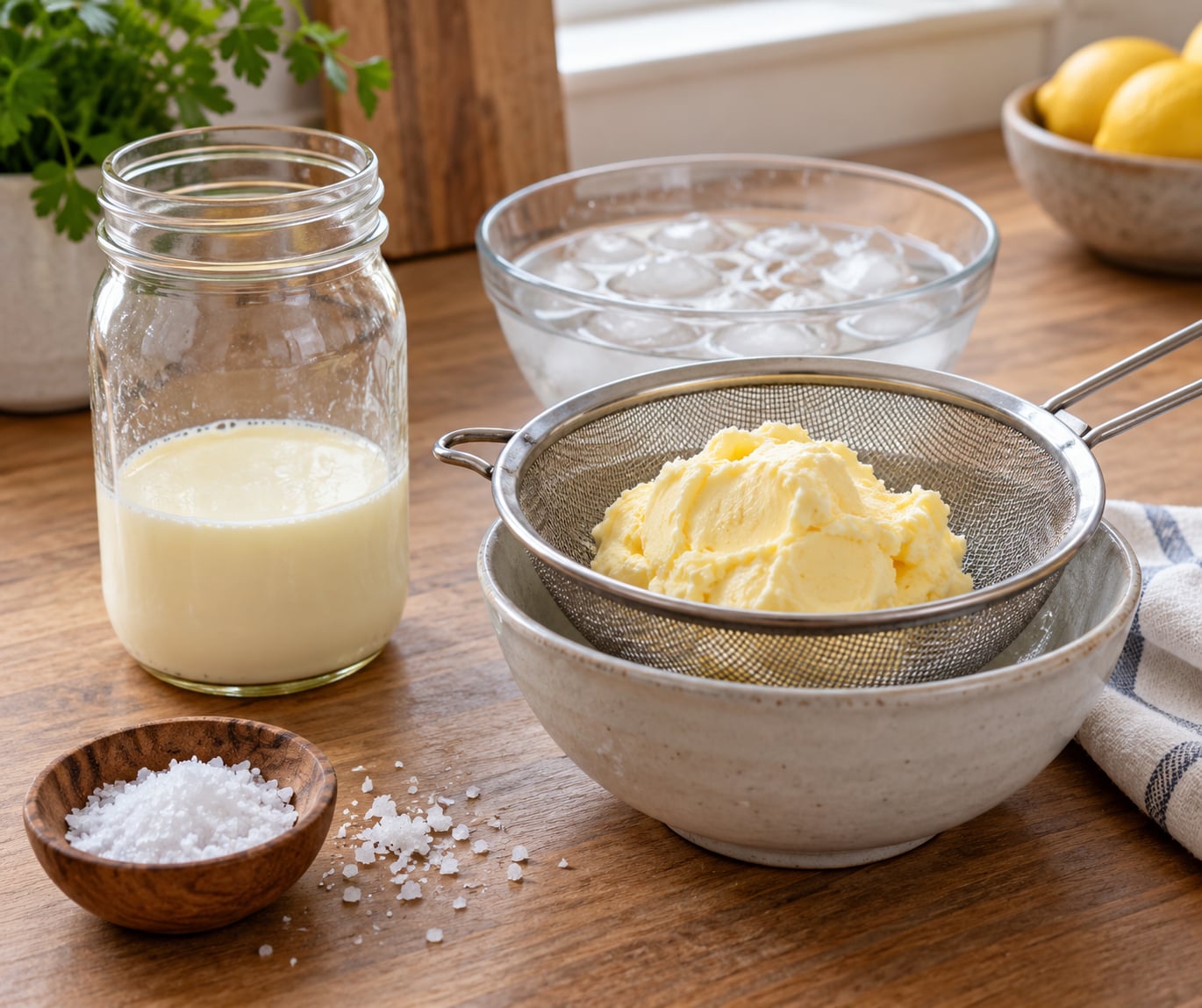 how to make butter in a jar with kids