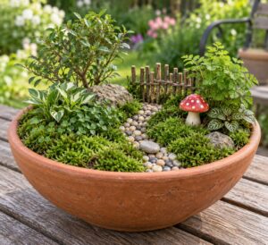 how to make a fairy garden with kids