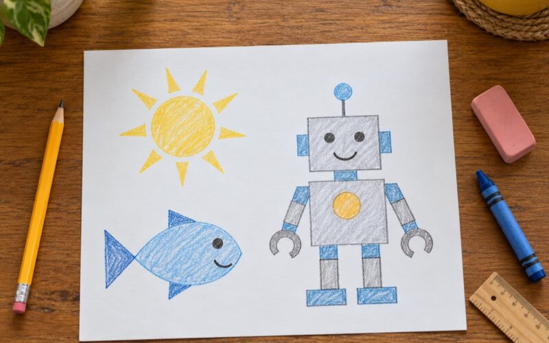 Easy Drawing Lessons for Kids Who Say They Cant Draw (2026)