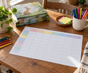 how to make a homeschool schedule that works