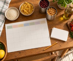 how to meal plan with kids input