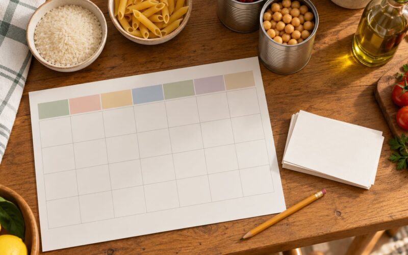 How to Meal Plan With Kids Input: An Easy Family System for 2026
