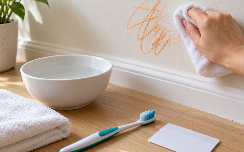 How to Get Crayon Off Walls: 5 Easy Methods for Parents 2026