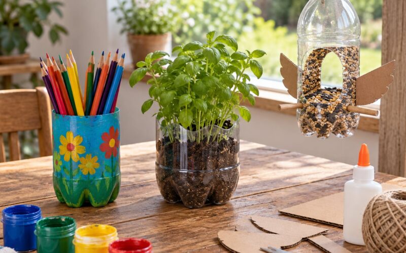 10 Easy Plastic Bottle Crafts for Kids at Home (October 2026)