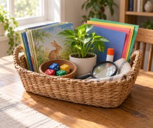morning basket ideas for homeschool