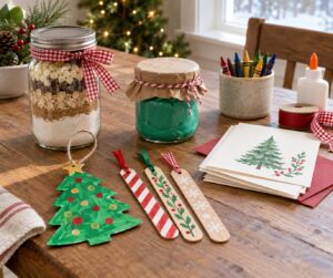 easy christmas crafts kids can give as gifts