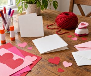 how to make valentine cards with kids