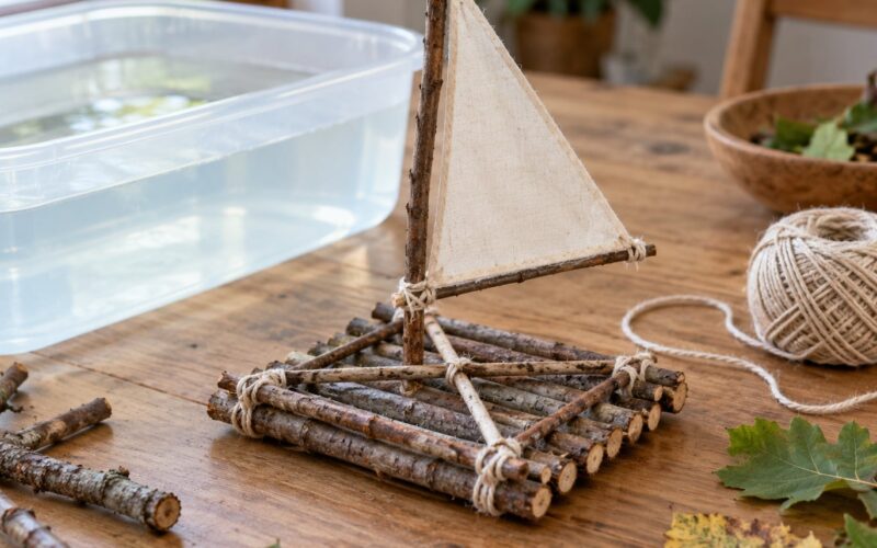How to Make a Stick Raft with Kids (2026): Step-by-Step