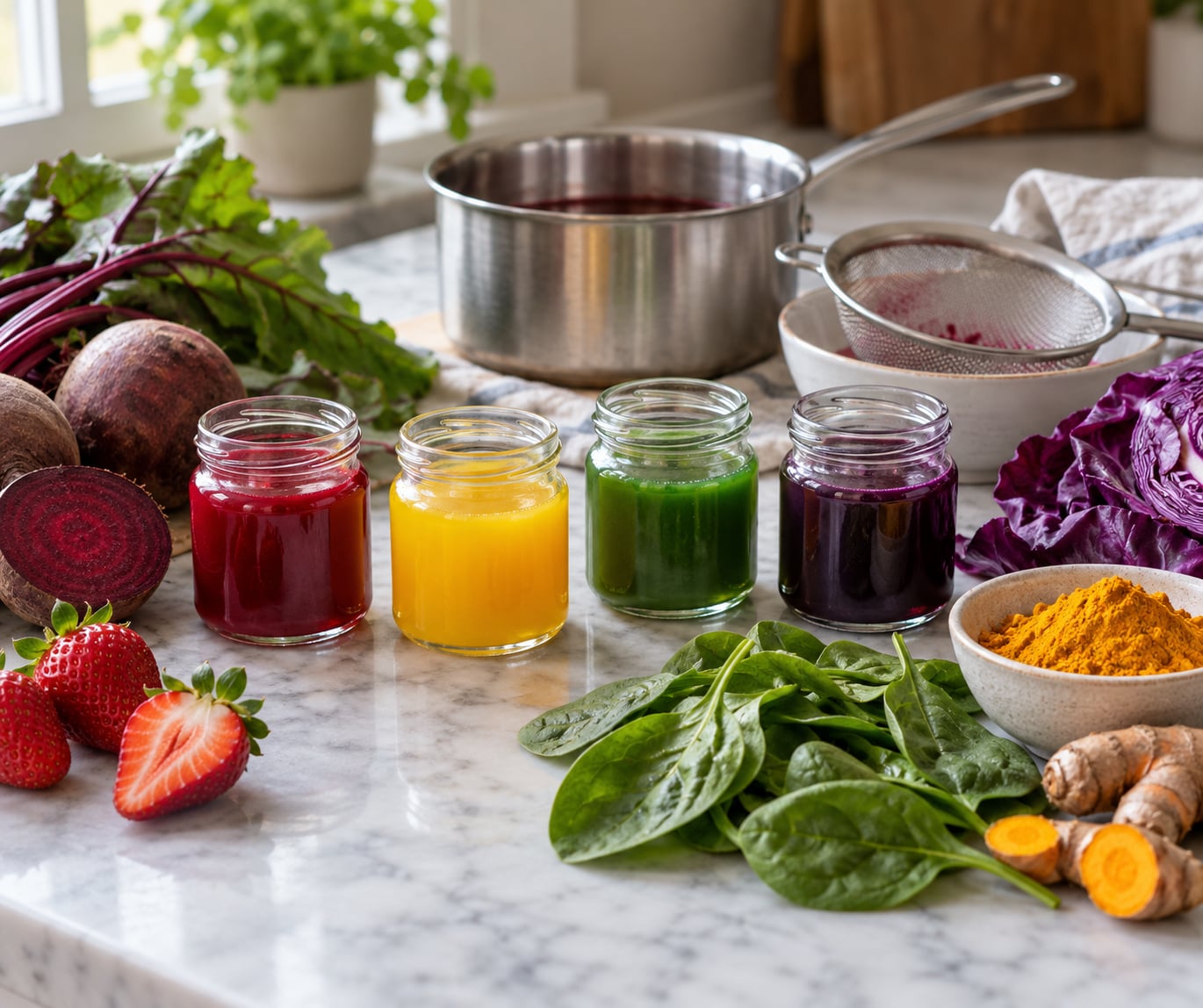 how to make natural food coloring at home