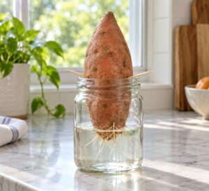 how to grow a plant from a sweet potato