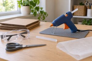 how to teach a kid to use a hot glue gun safely