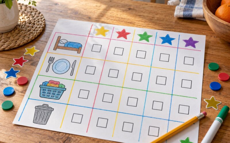 How to Make a Chore Chart Kids Will Use: Easy System 2026