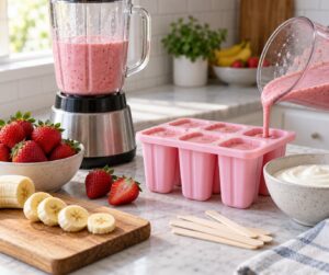 how to make smoothie pops for kids