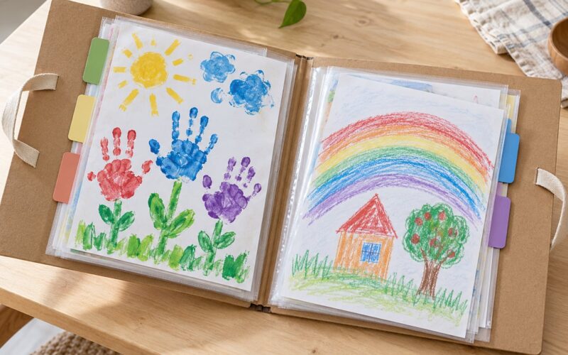 How to Make a Kids Art Portfolio: 5 Easy DIY Methods (2026)