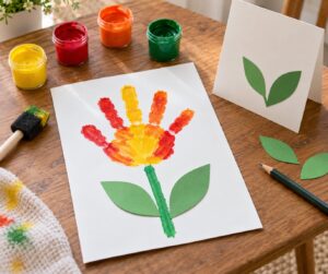 how to make a homemade mother's day gift with kids