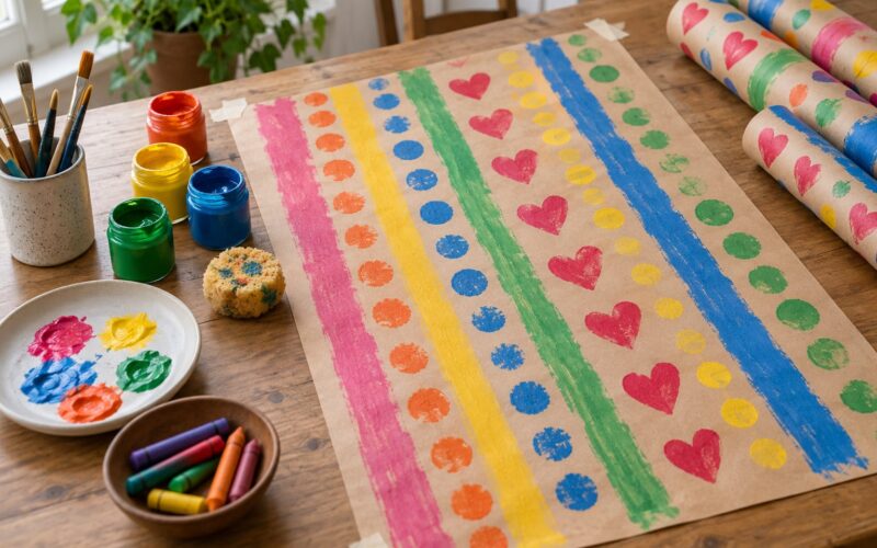 How to Make Homemade Wrapping Paper With Kids (2026)