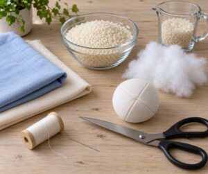 how to make juggling balls with rice