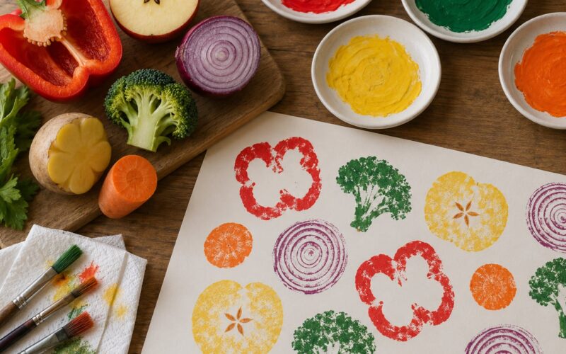 How to Print With Vegetables and Fruit: Fun Art Projects 2026
