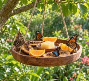 how to make a butterfly feeder