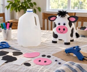how to reuse milk jugs for crafts