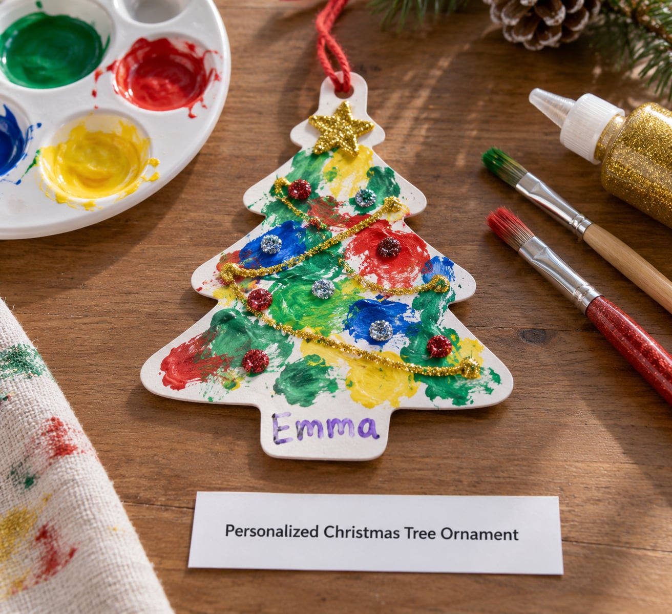 Personalized Christmas Tree Ornament