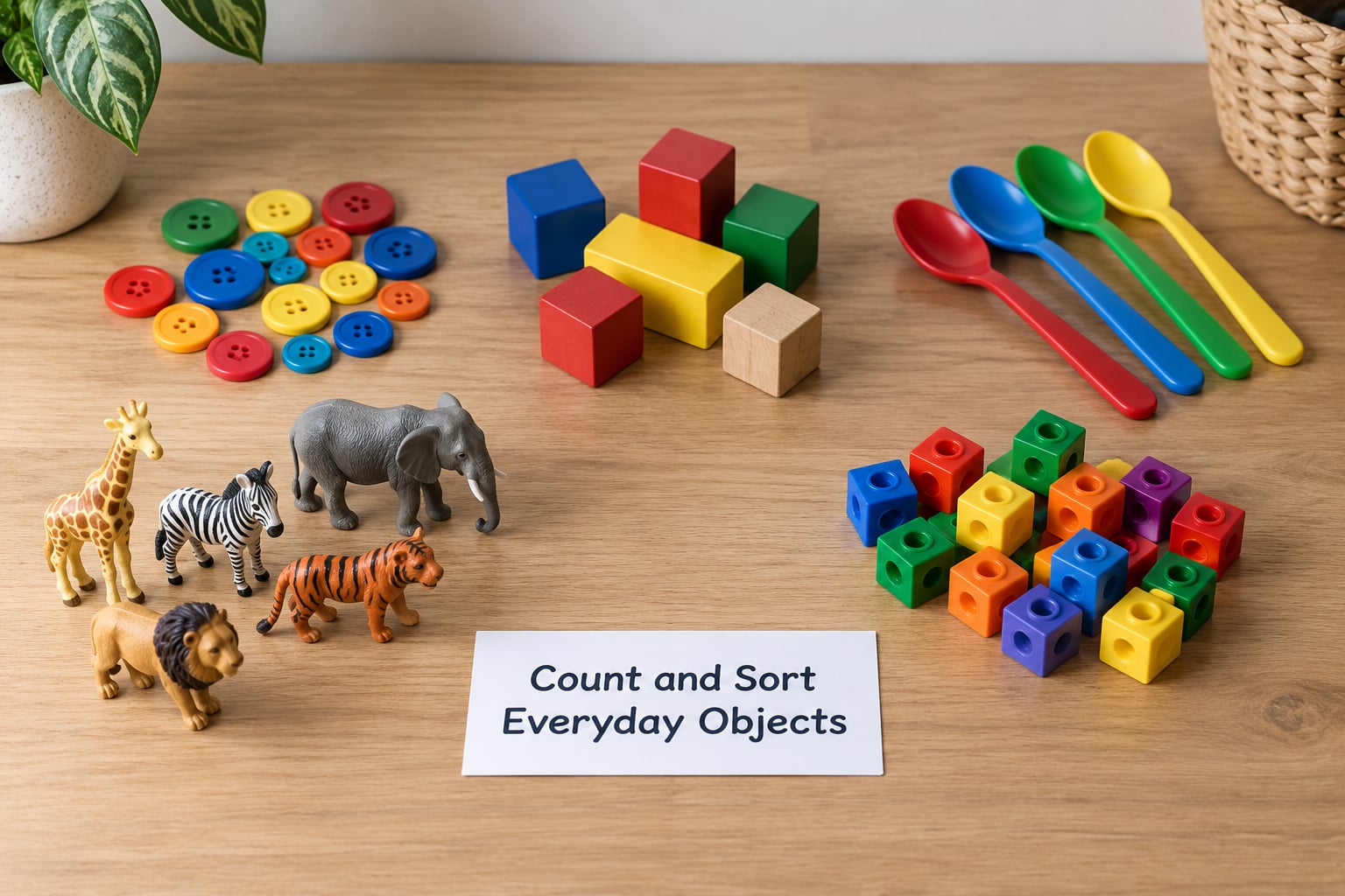 Count and Sort Everyday Objects
