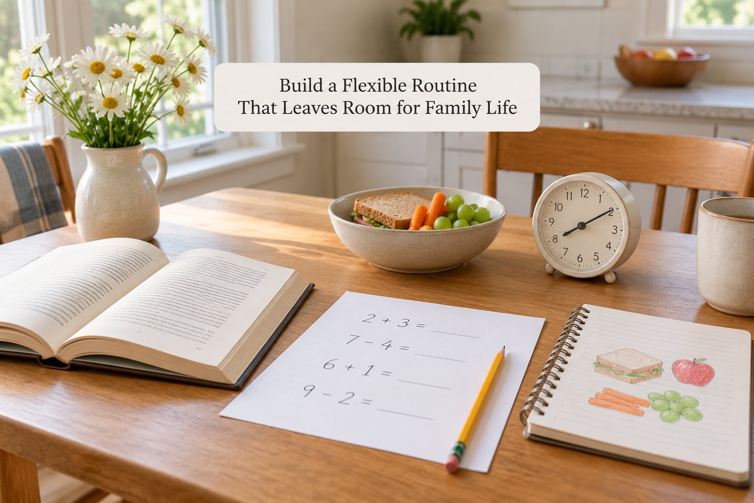 Build a Flexible Routine That Leaves Room for Family Life