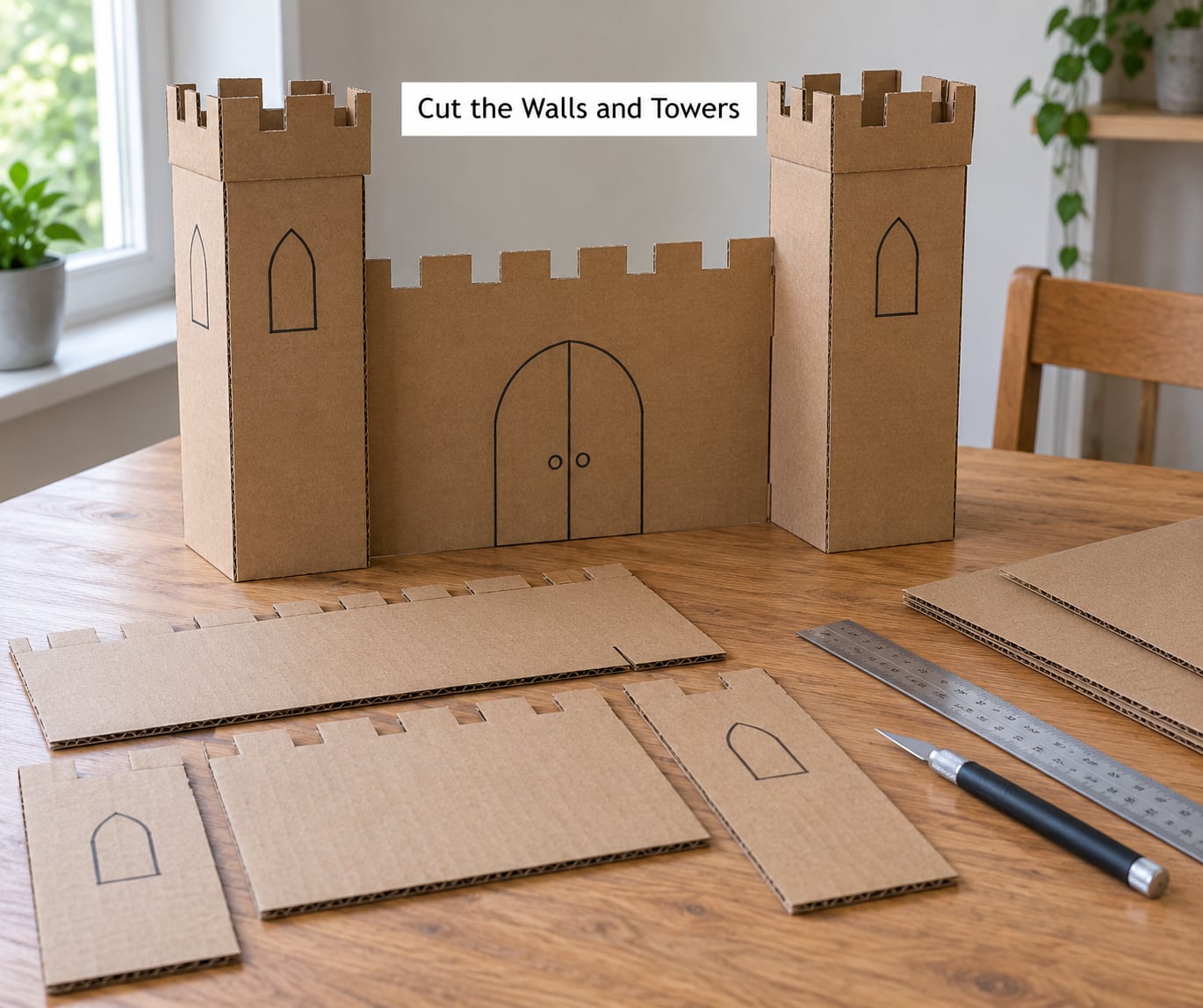 Cut the Walls and Towers