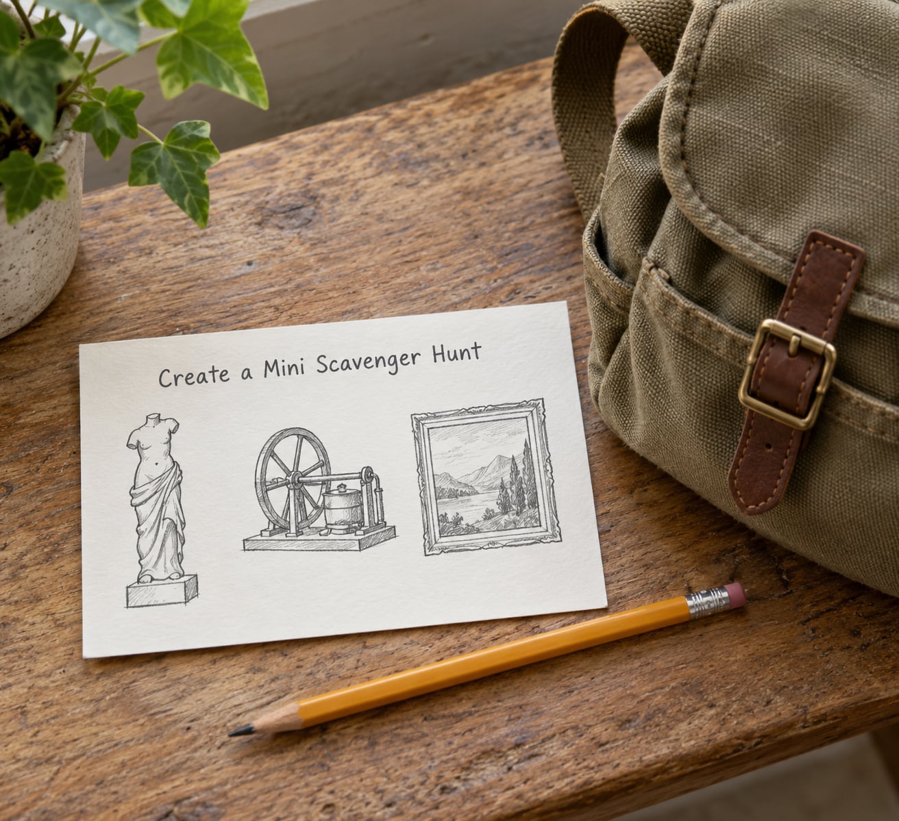 Create a Mini Scavenger Hunt