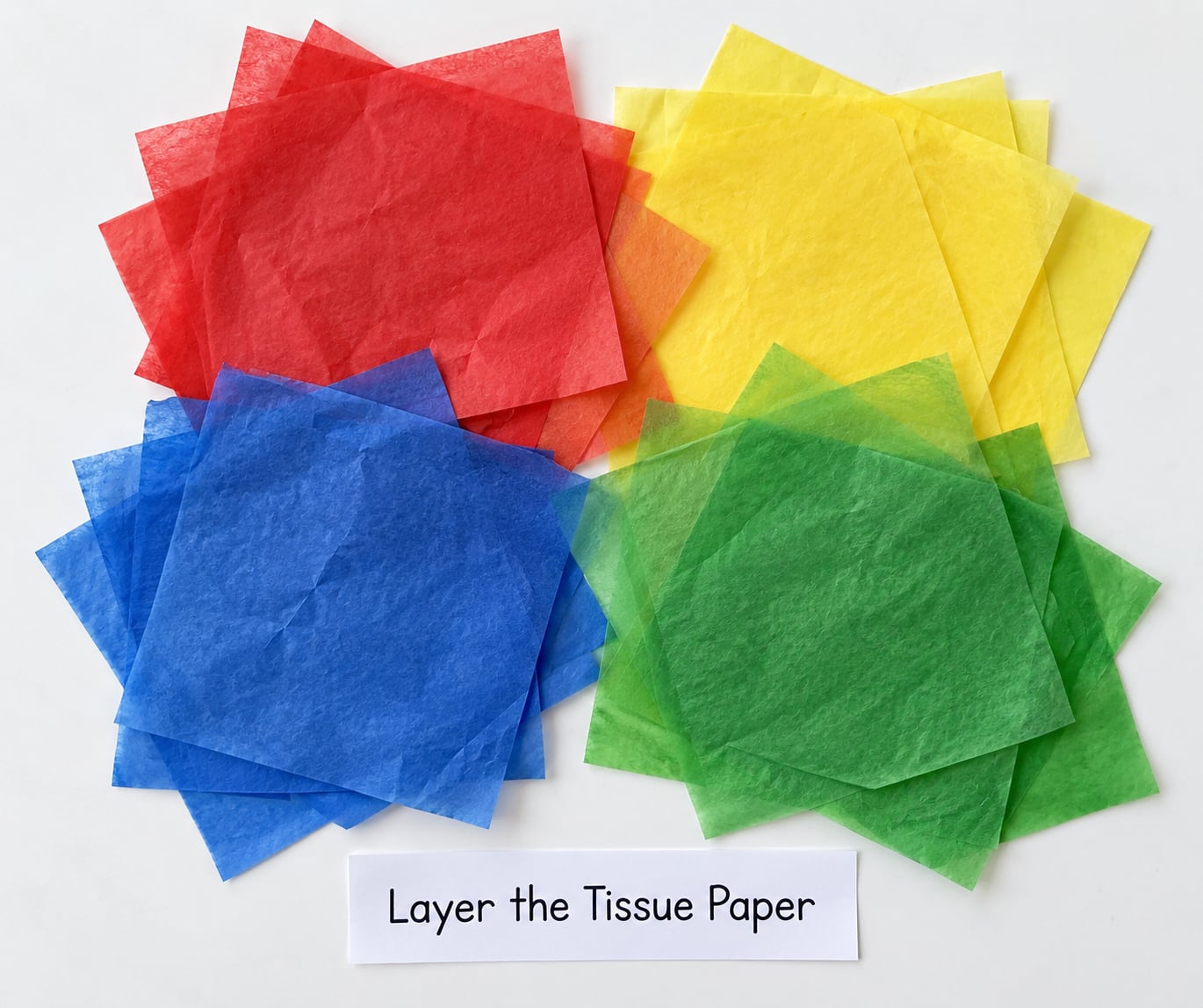 Layer the Tissue Paper