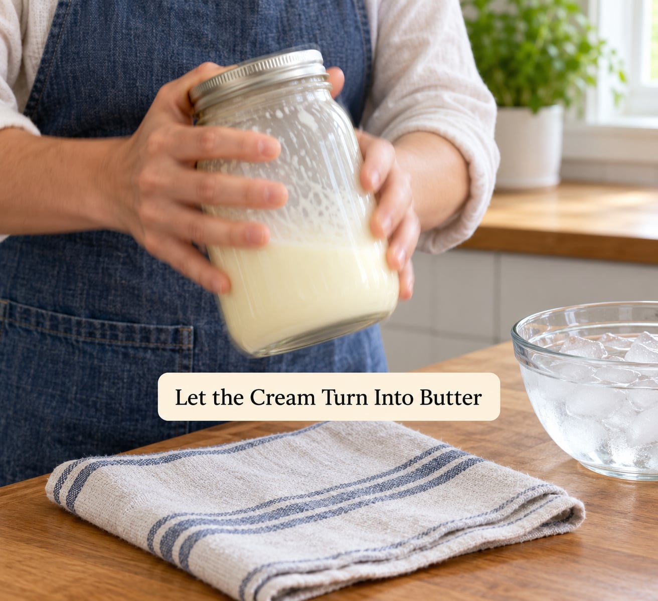 Let the Cream Turn Into Butter