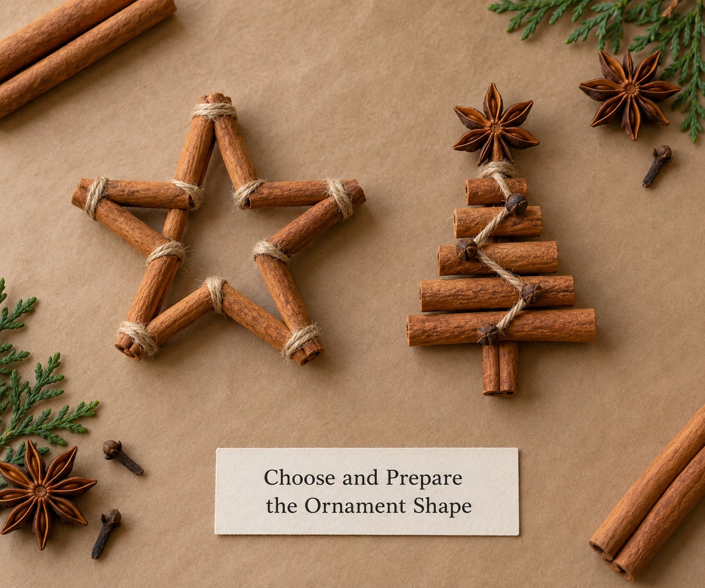 Choose and Prepare the Ornament Shape
