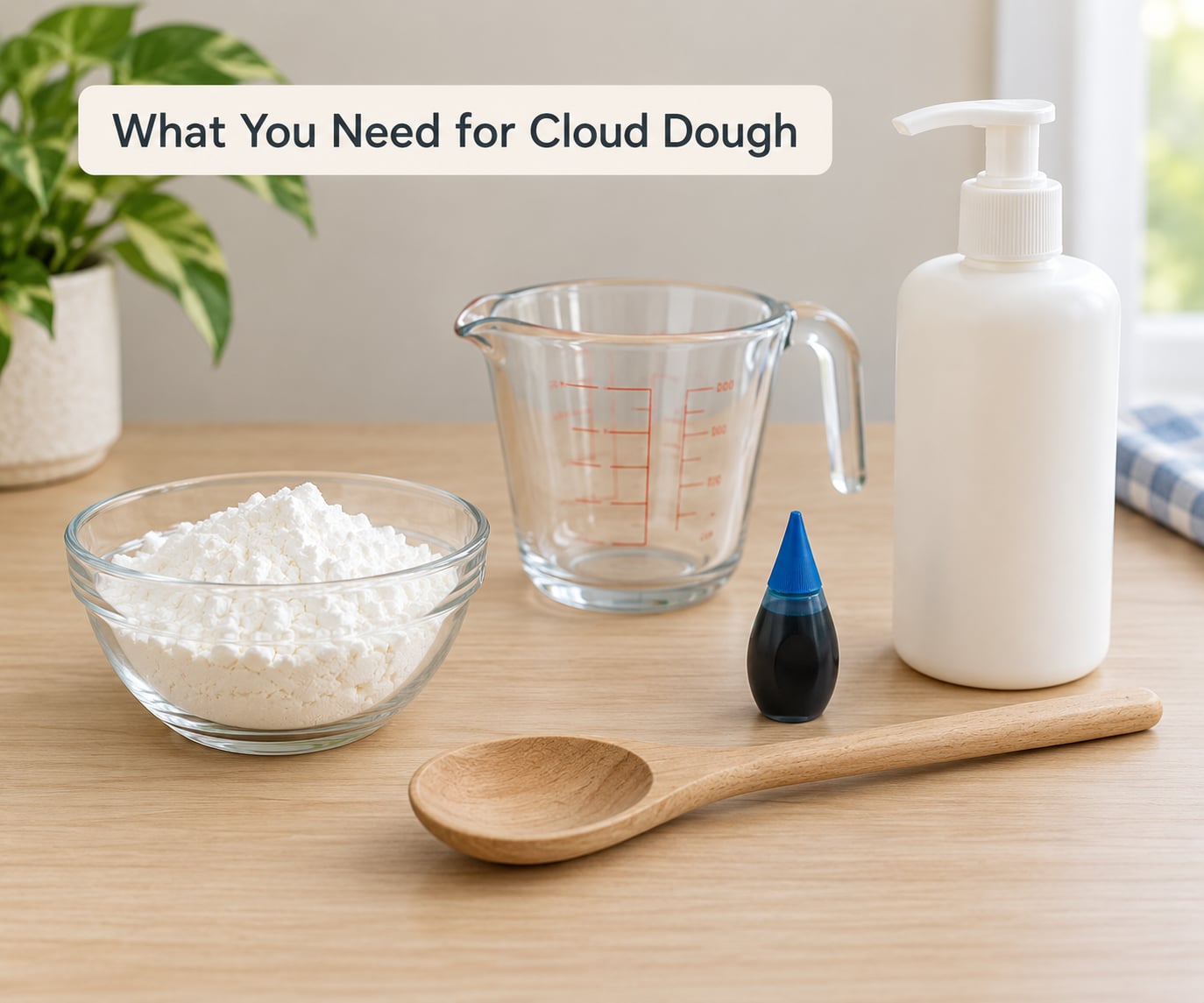 What You Need for Cloud Dough