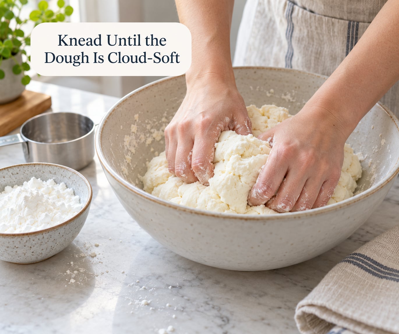 Knead Until the Dough Is Cloud-Soft