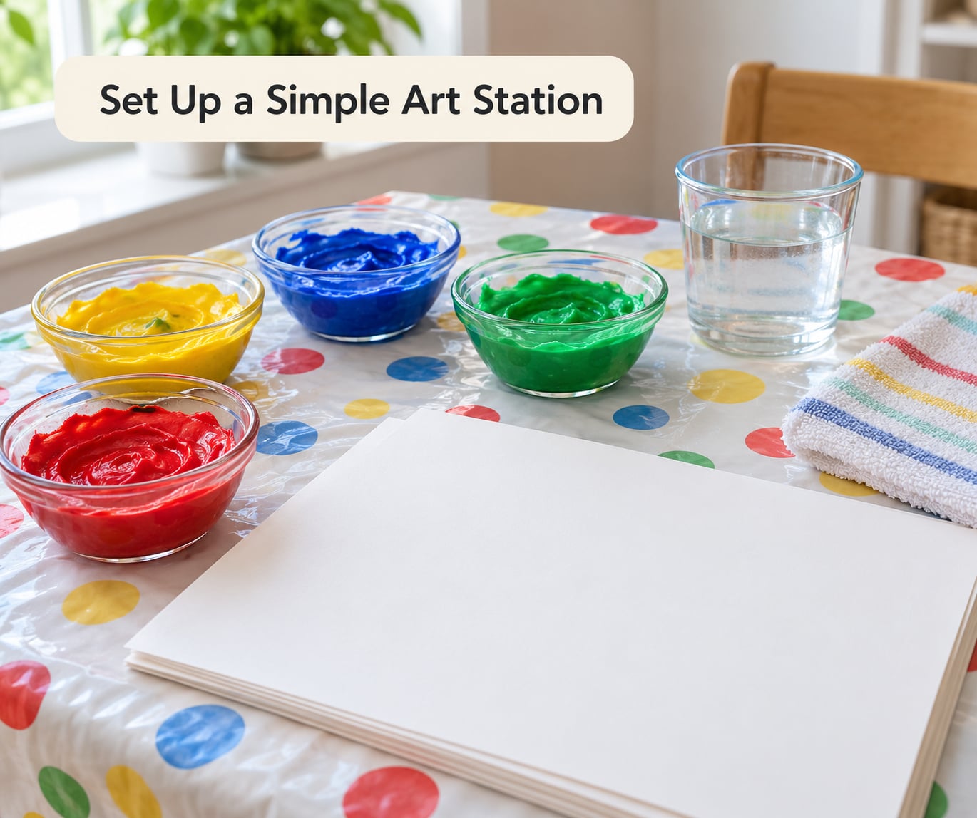 Set Up a Simple Art Station